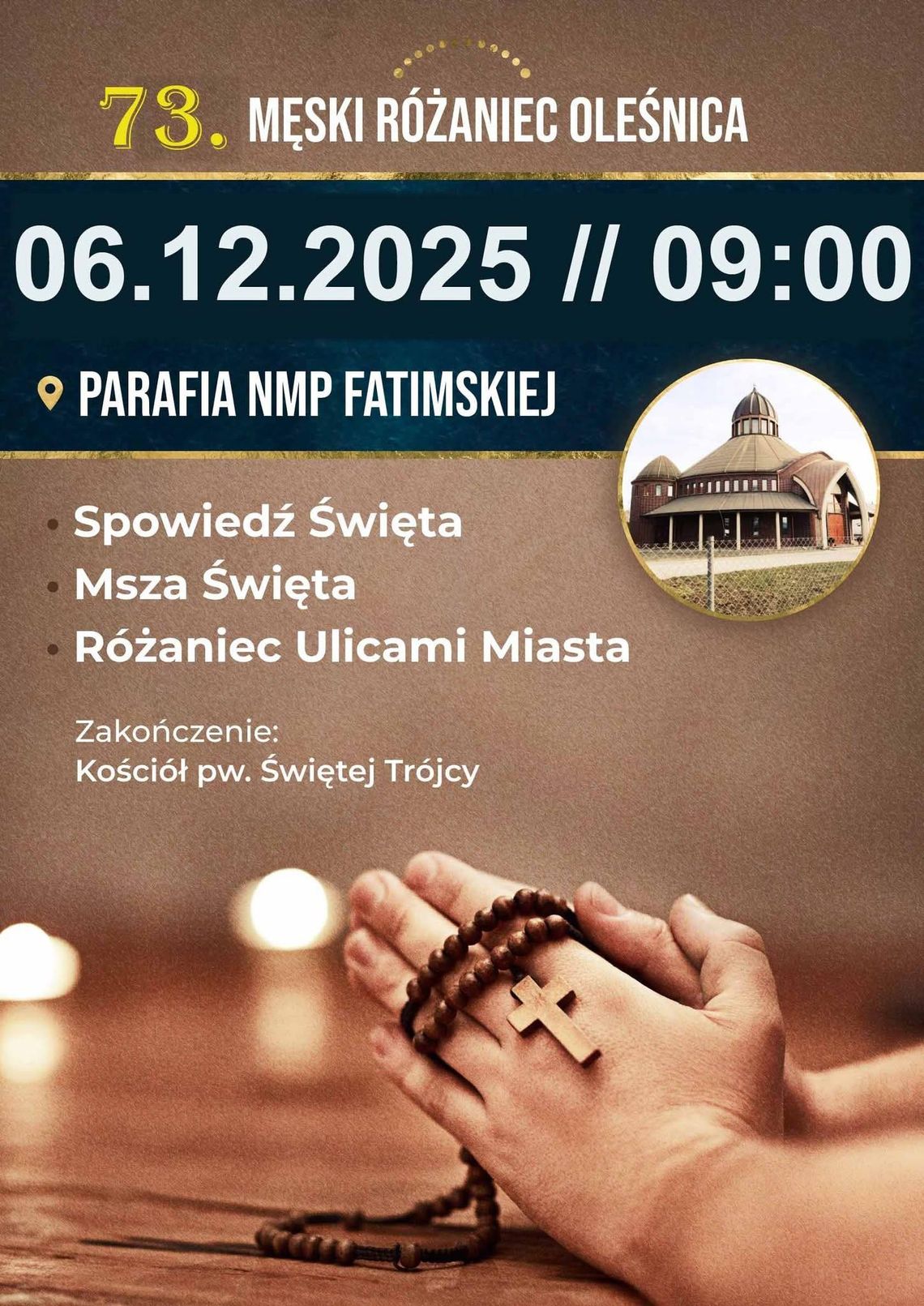 Wojciech Bartnik zaprasza na Męski Różaniec