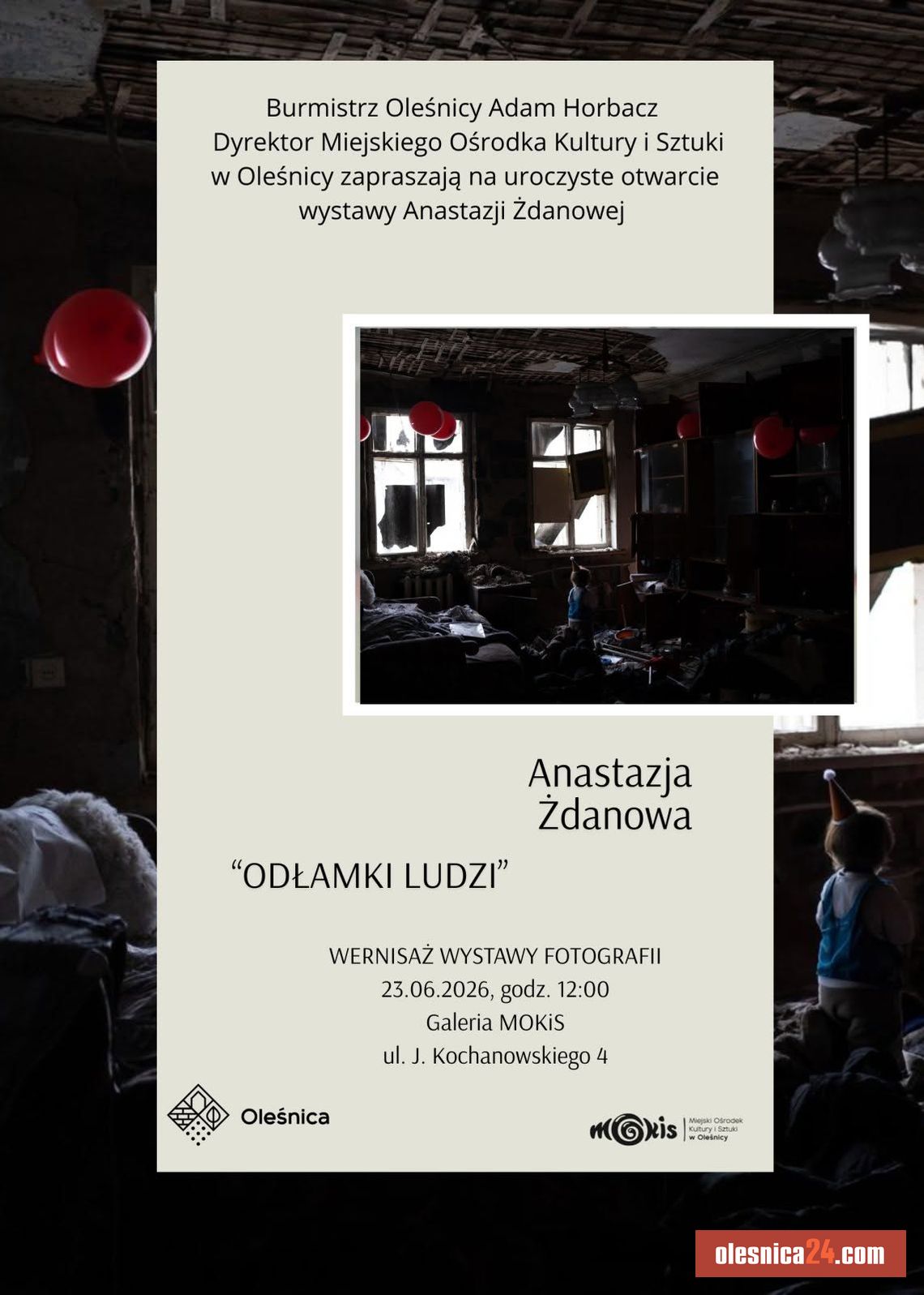 Wojna oczami młodej fotografki. Poruszająca wystawa już w Oleśnicy