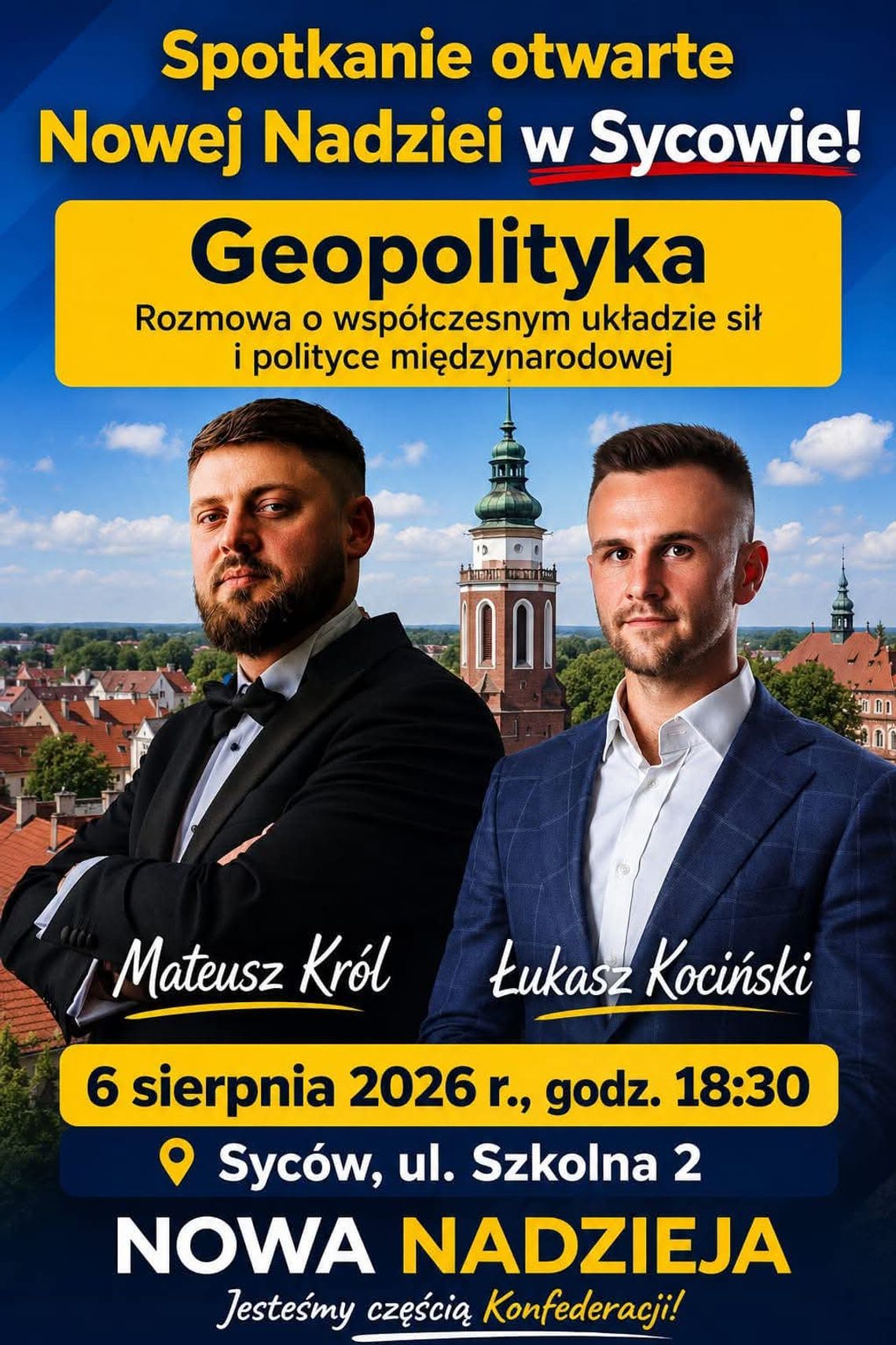 Wojna tuż za granicą, mocarstwa w grze… A w Sycowie.... Wojna tuż za granicą, mocarstwa w grze… A w Sycowie....