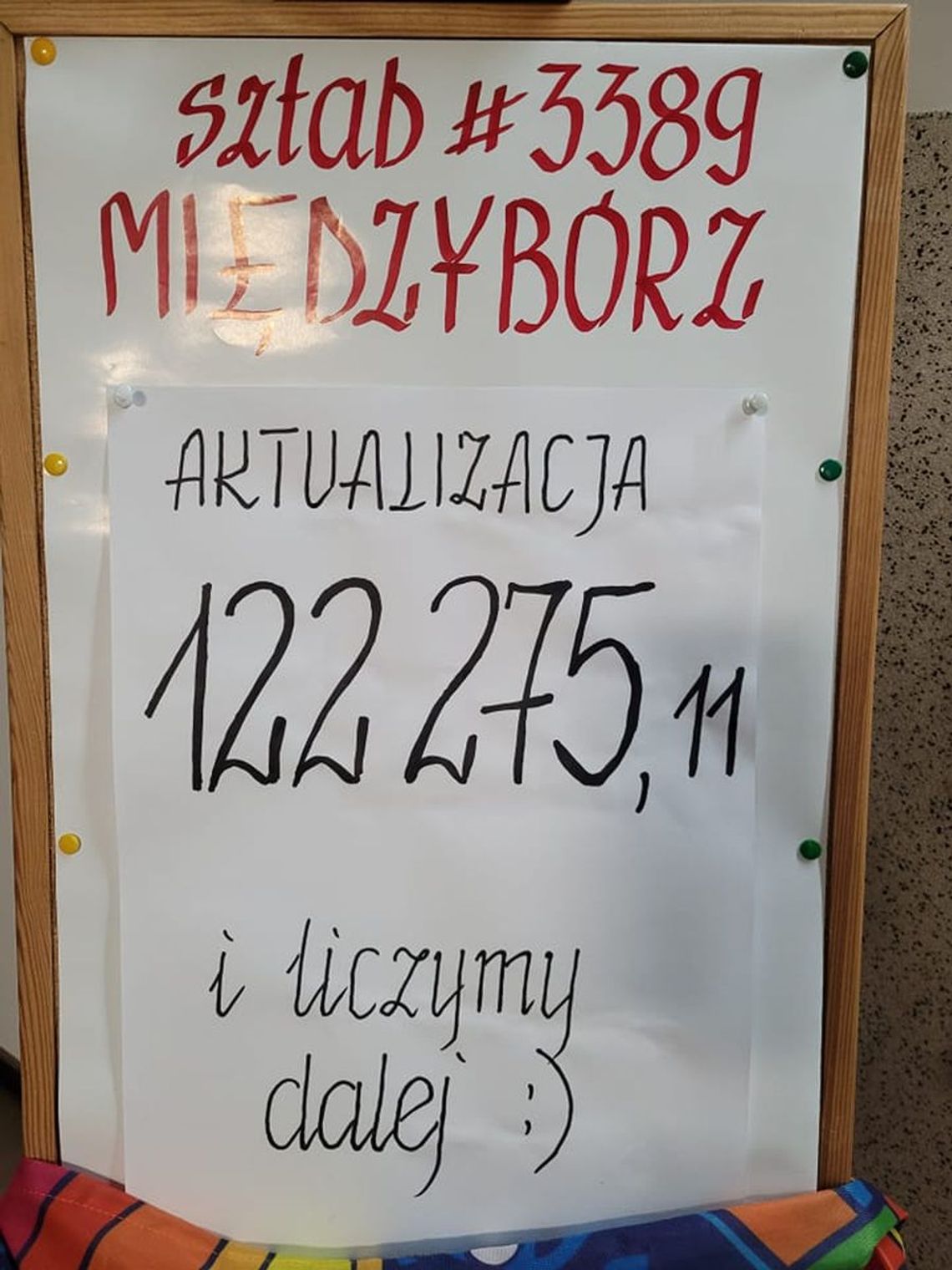 WOŚP w Międzyborzu zagrała na 122 tysiące