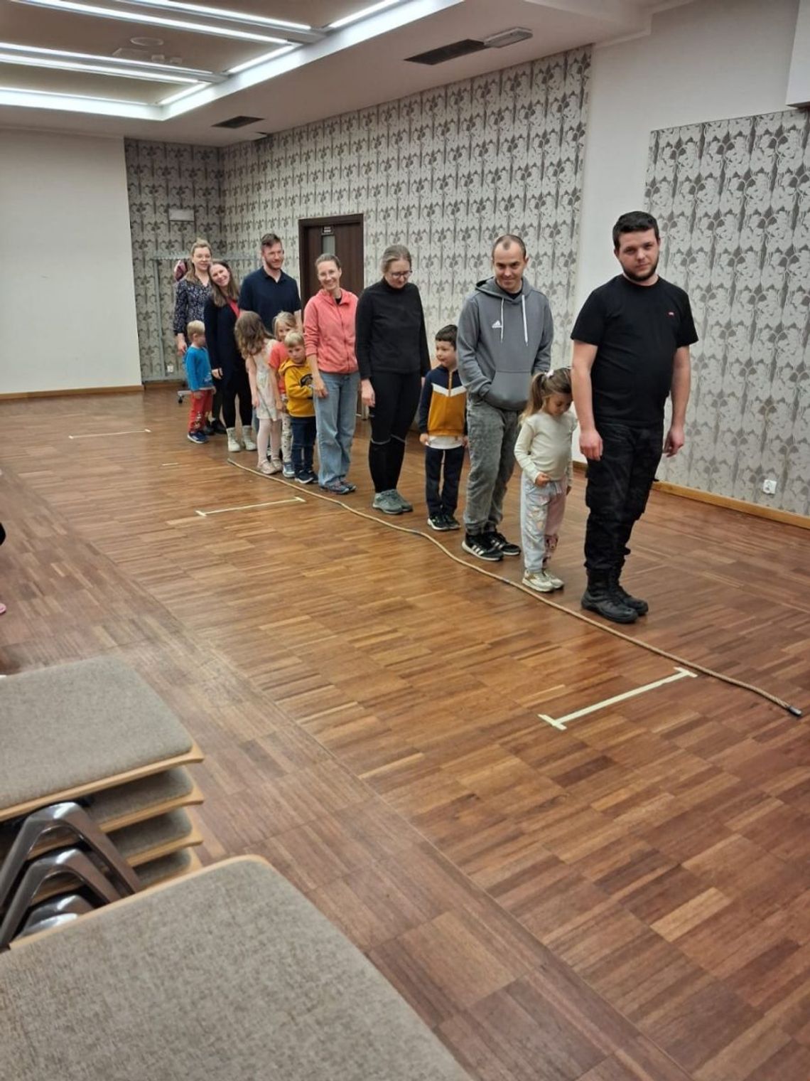 Wspólne zabawy podczas DKK dla Rodziców