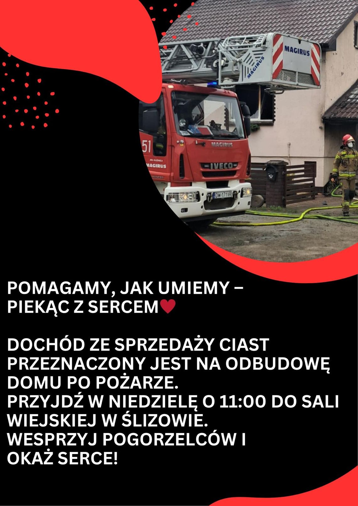 Spalił im się dom