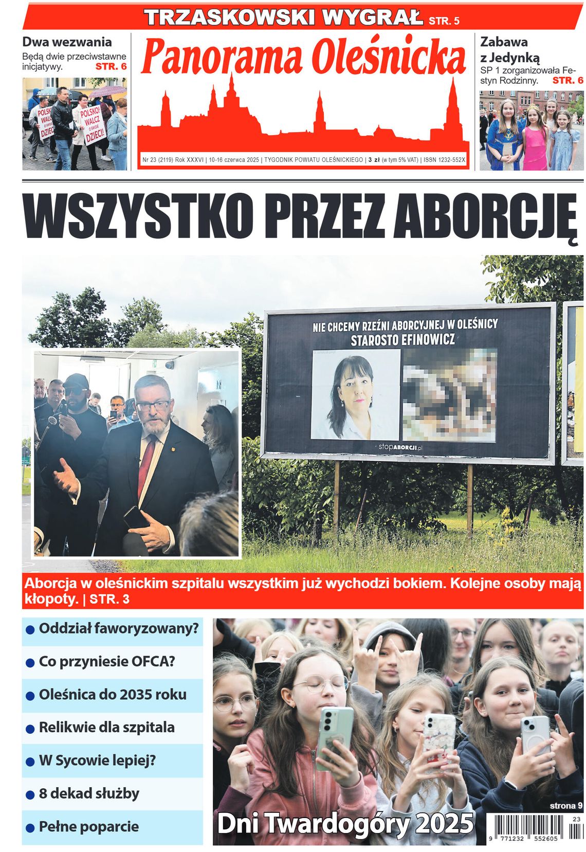 WSZYSTKO PRZEZ ABORCJĘ. TRZASKOWSKI WYGRAŁ WSZYSTKO PRZEZ ABORCJĘ. TRZASKOWSKI WYGRAŁ