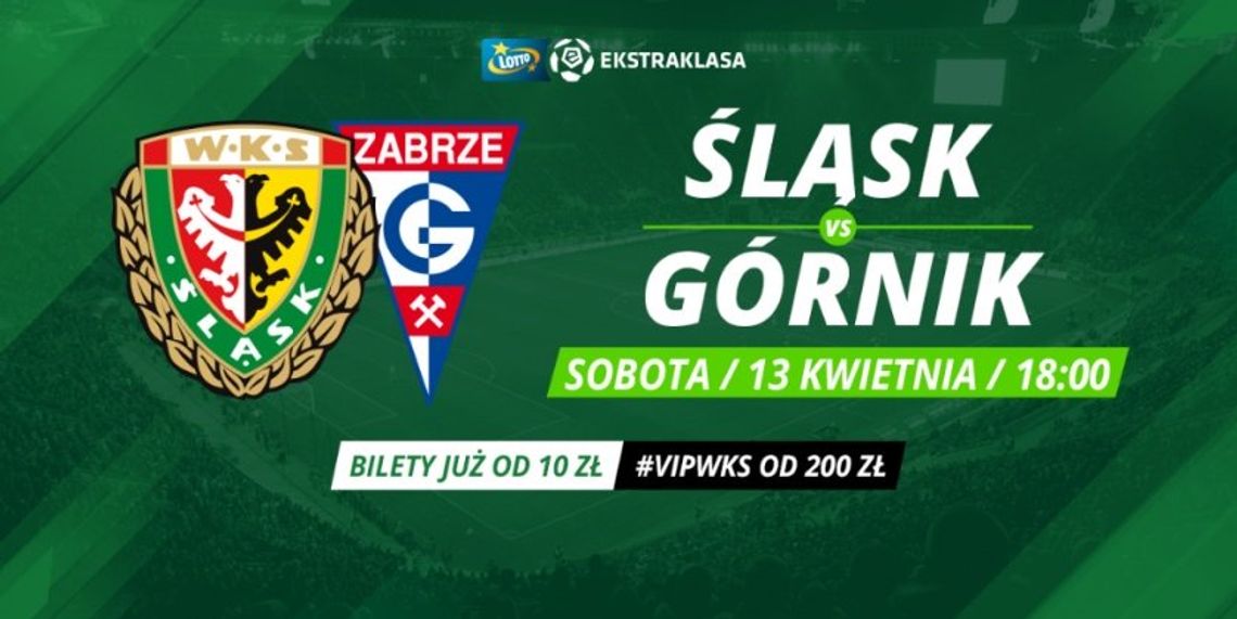 Wygraj bilety na mecz Śląska z Górnikiem!