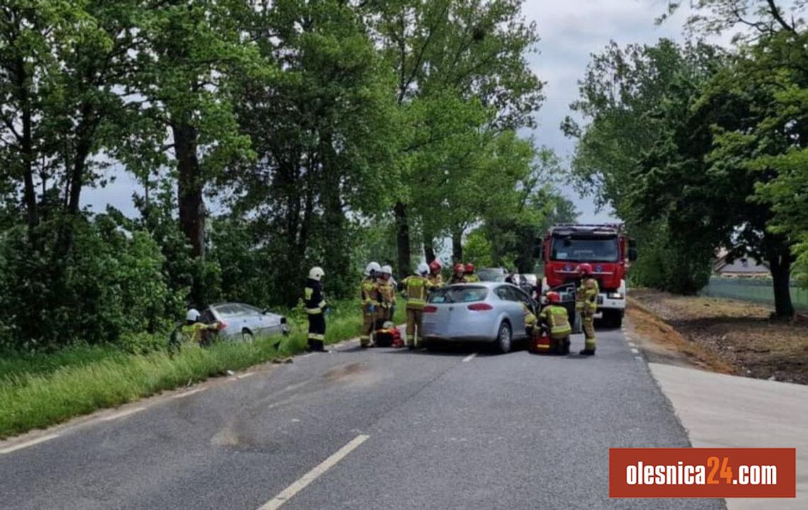 Wypadek w Dobroszycach