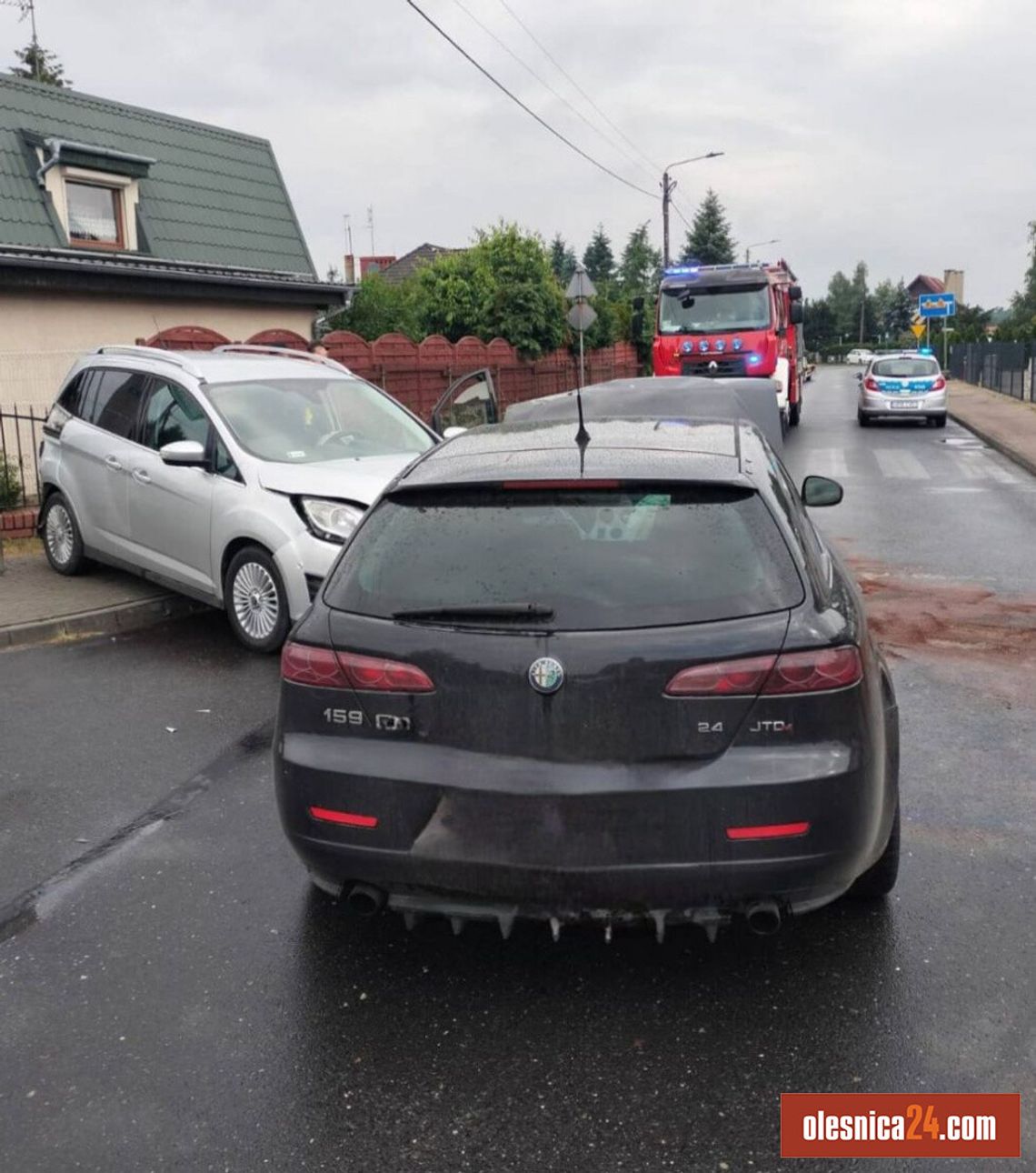 Wypadek w Sycowie