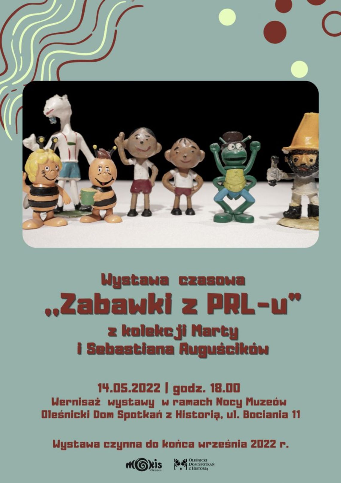 Wystawa czasowa "Zabawki z PRL-u" z kolekcji Marty i Sebastiana Auguścików