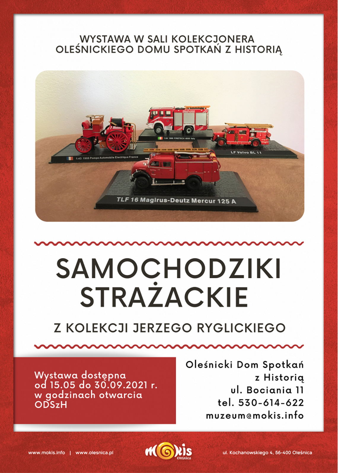  Wystawa "Samochodziki strażackie" z kolekcji Jerzego Ryglickiego