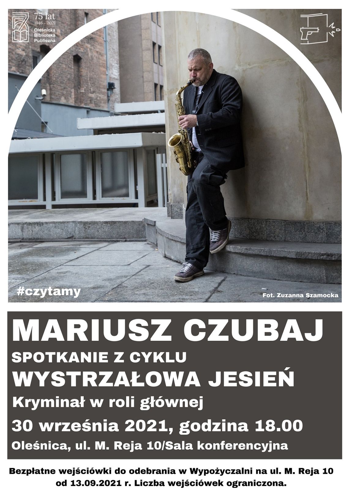 "Wystrzałowa jesień. Kryminał w roli głównej" - spotkanie autorskie z Mariuszem Czubajem