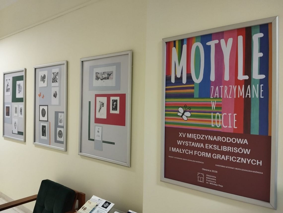 XV Międzynarodowa wystawa ekslibrisów i małych form graficznych "Motyle. Zatrzymane w locie"