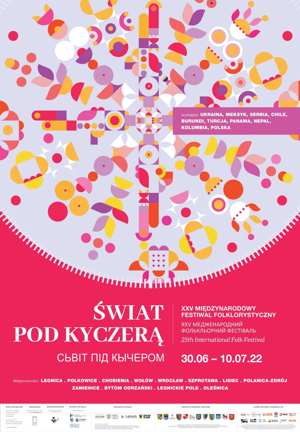 XXV Międzynarodowy Festiwal Folklorystyczny "Świat pod Kyczerą" w Oleśnicy