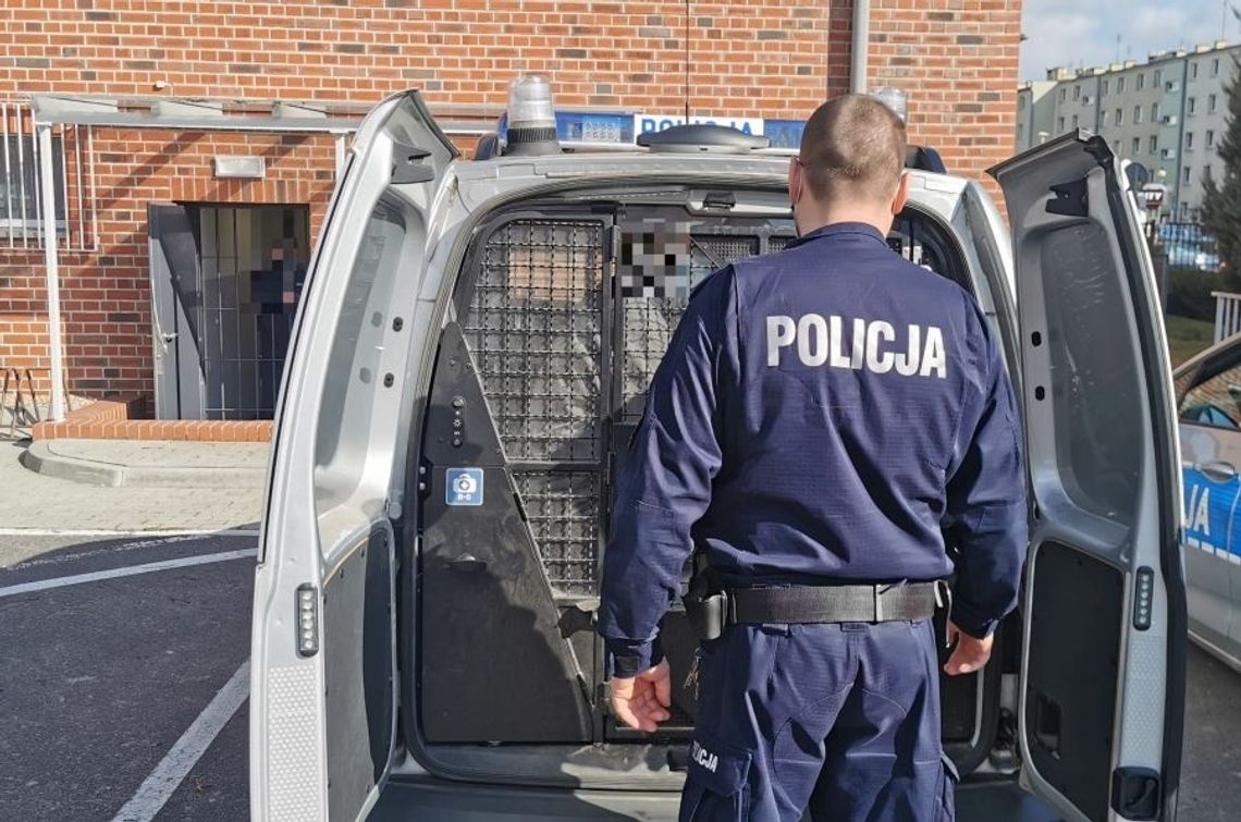 Z nożem w ręku groził, że zabije jej psa