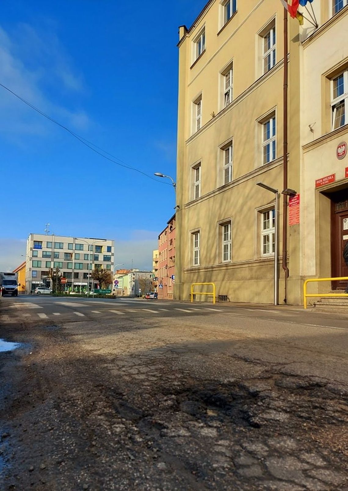Zaczęli łatanie dziur w Sycowie