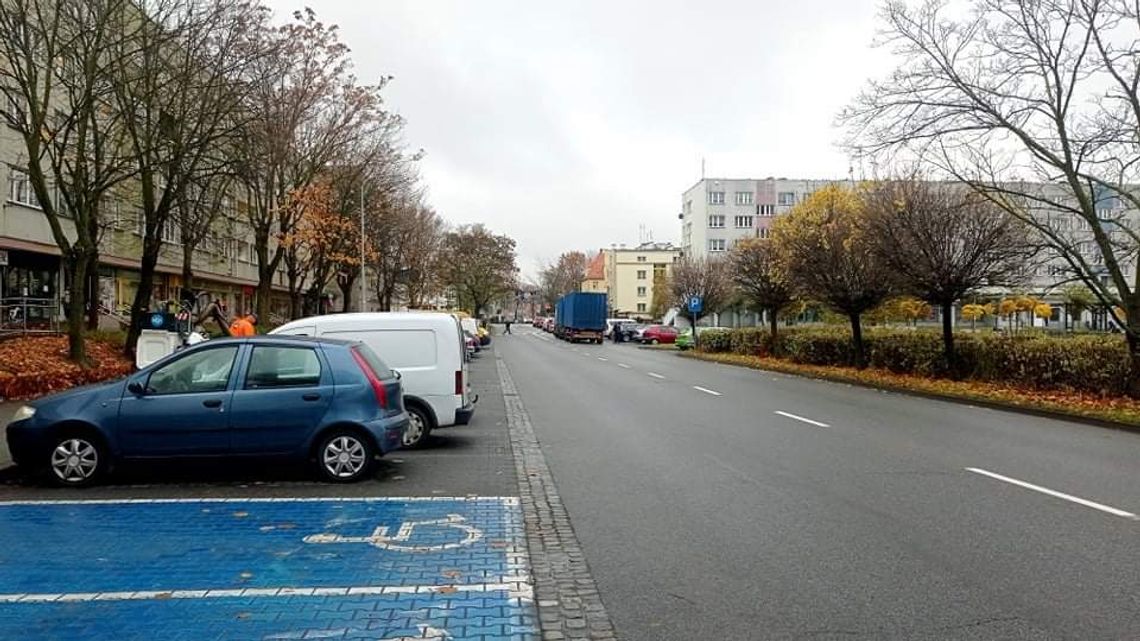Zakaz parkowania na Skłodowskiej w Oleśnicy