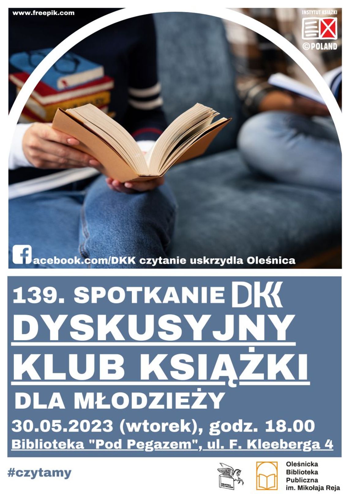 Zapraszamy na 139. spotkanie w ramach DKK dla młodzieży!