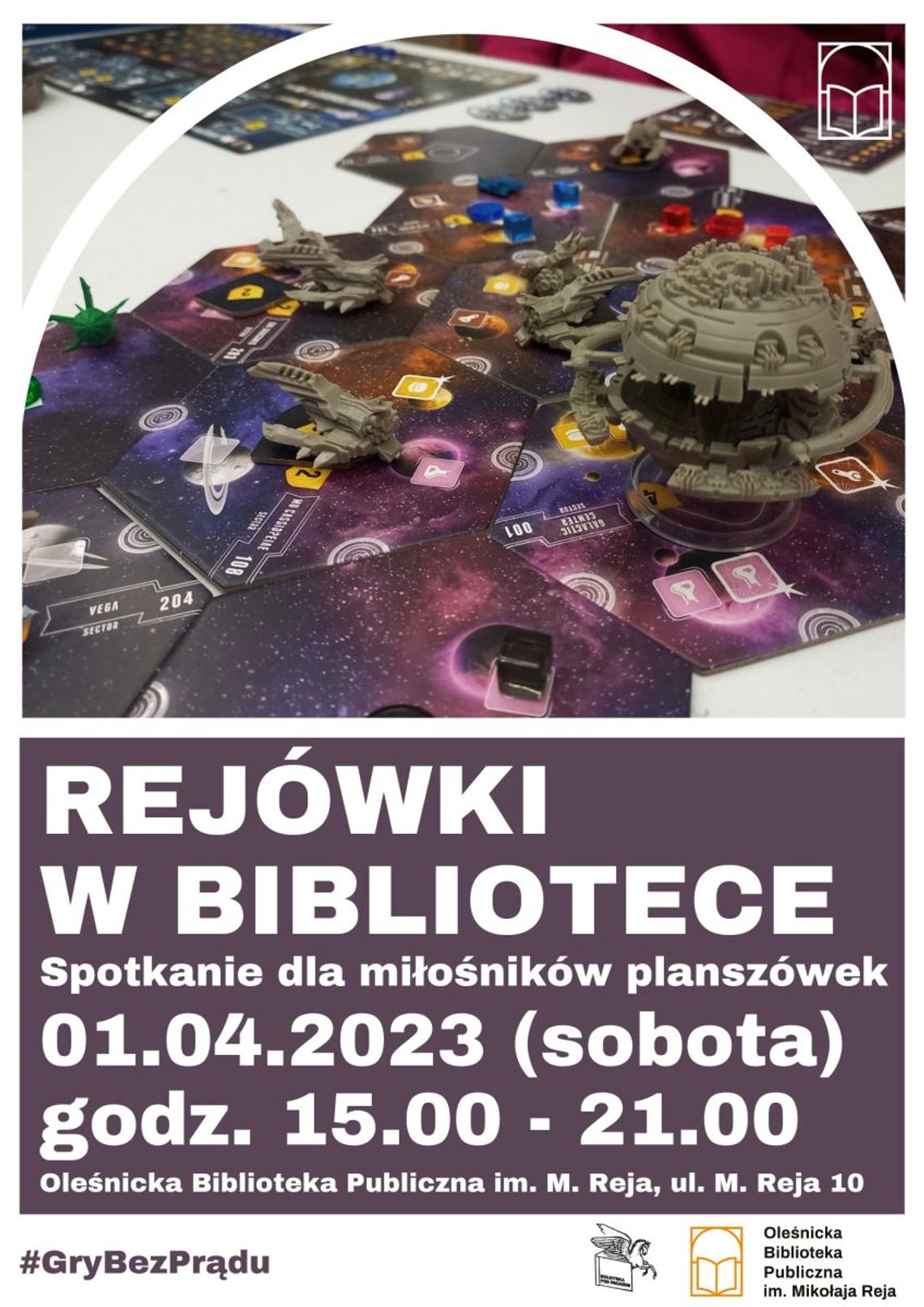 Zapraszamy na kwietniowe spotkanie dla miłośników gier planszowych
