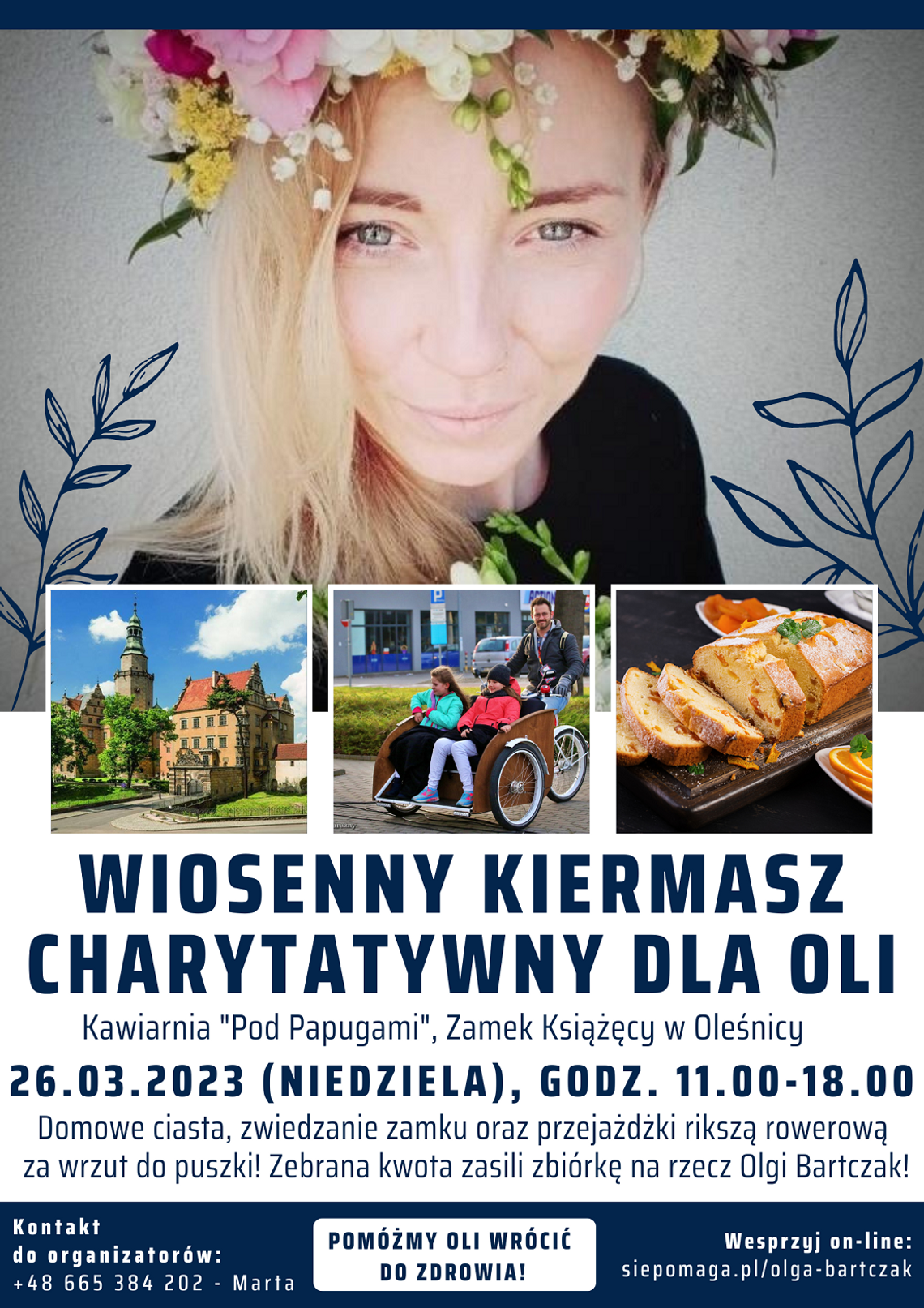 Zapraszamy na Wiosenny Kiermasz Charytatywny dla Oli