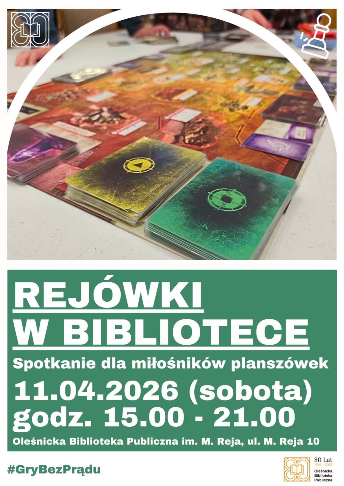 Zaproszenie na kwietniowe "Rejówki"