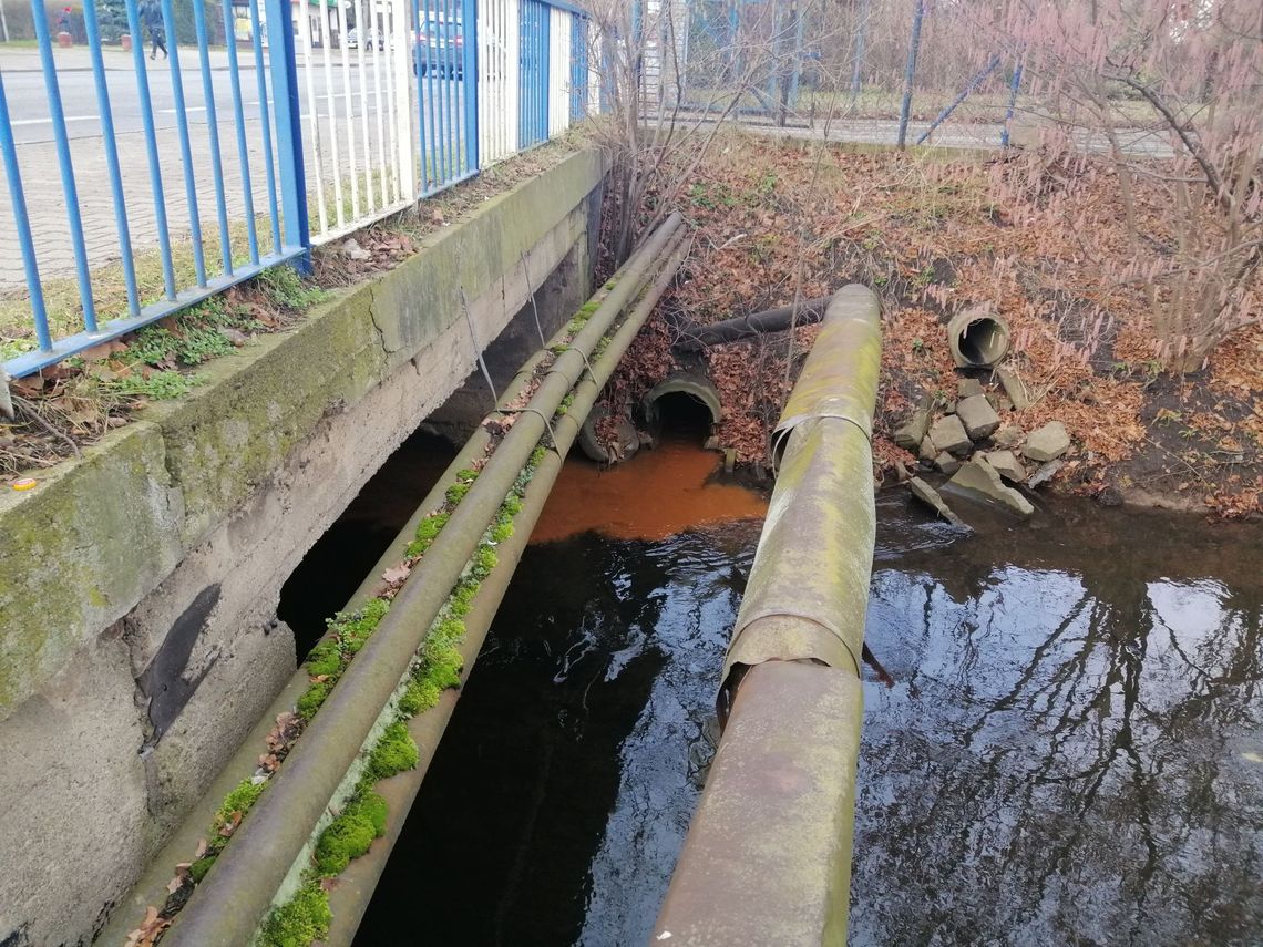 Zator w kanalizacji deszczowej na terenie SUW przy ulicy Dobroszyckiej