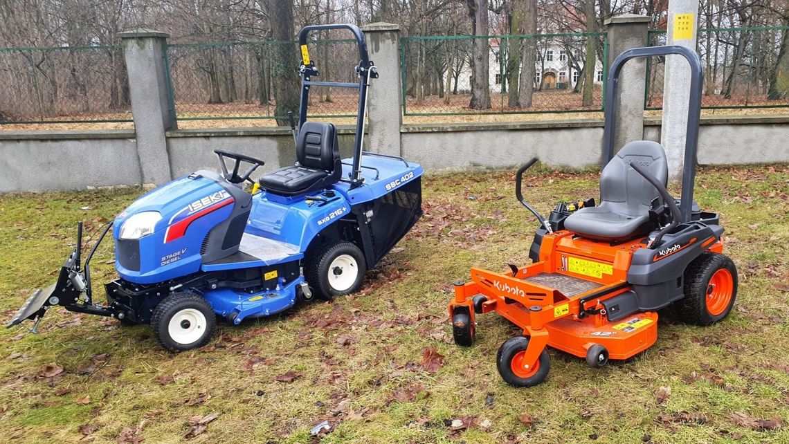 ZGK w Twardogórze kupił nowe kosiarki