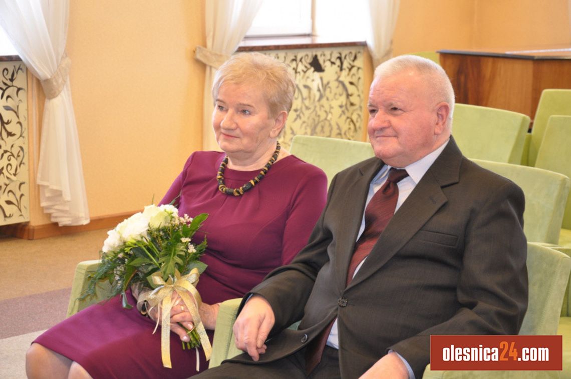 Złote Gody małżeństw z Oleśnicy