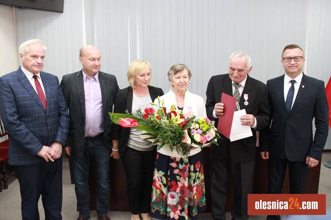 Złote gody w gminie Oleśnica