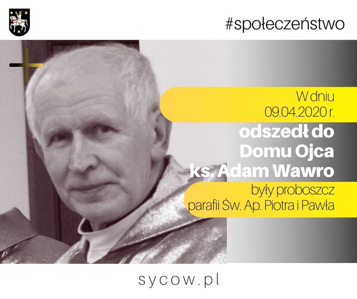 Zmarł były proboszcz 