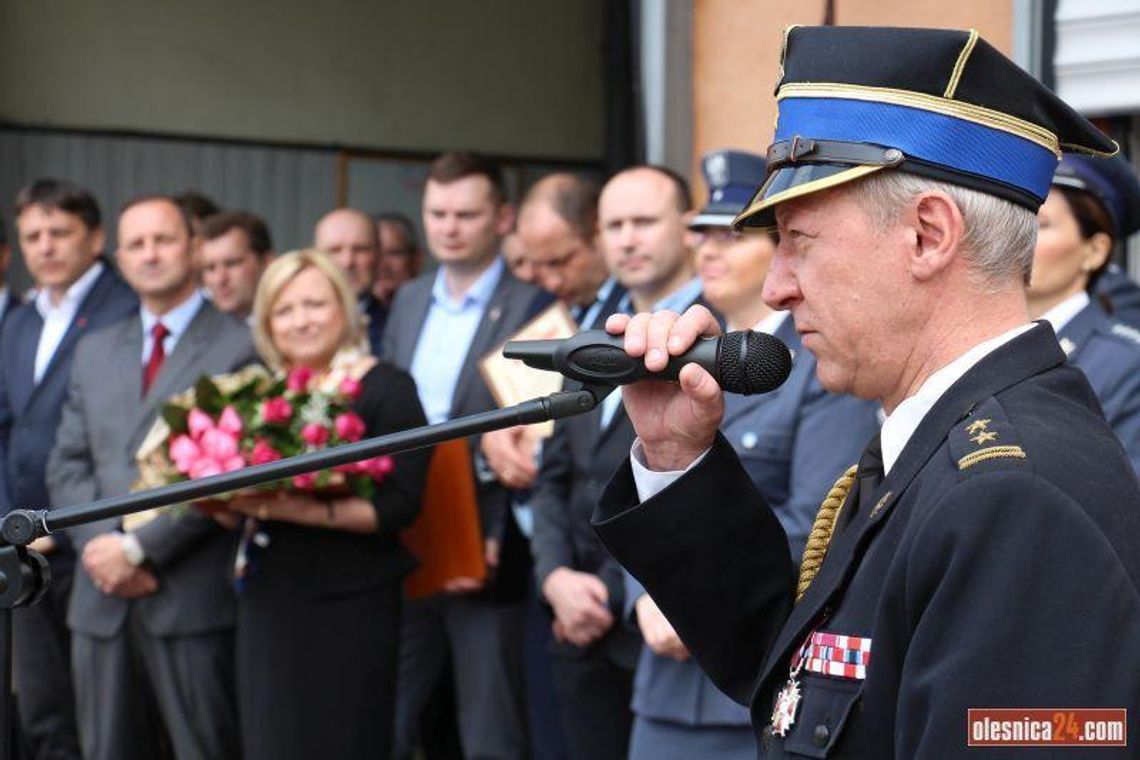 Zmiana komendanta straży pożarnej w Oleśnicy
