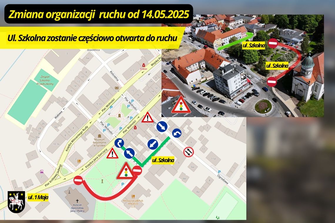 Zmiana organizacji ruchu w Sycowie