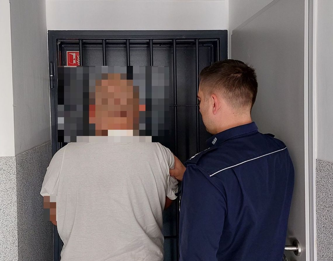 Znęcał się nam matką i groził jej! Został aresztowany