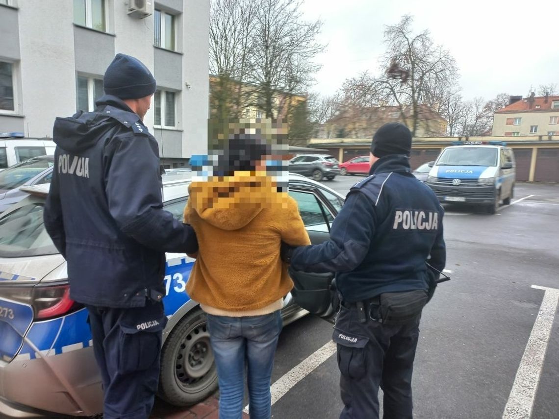 Znieważała policjantów i  naruszała ich nietykalność. Była pijana...