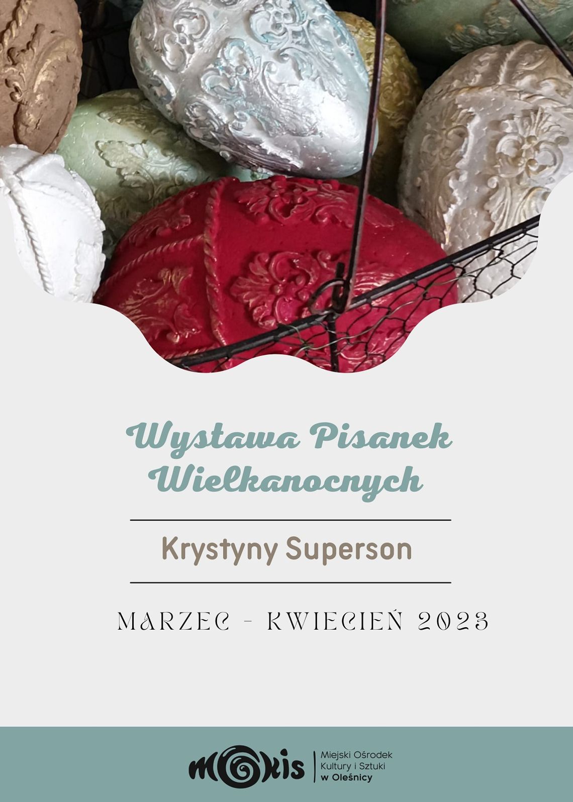 Zobacz wystawę pisanek autorstwa Krystyny Superson z Oleśnicy