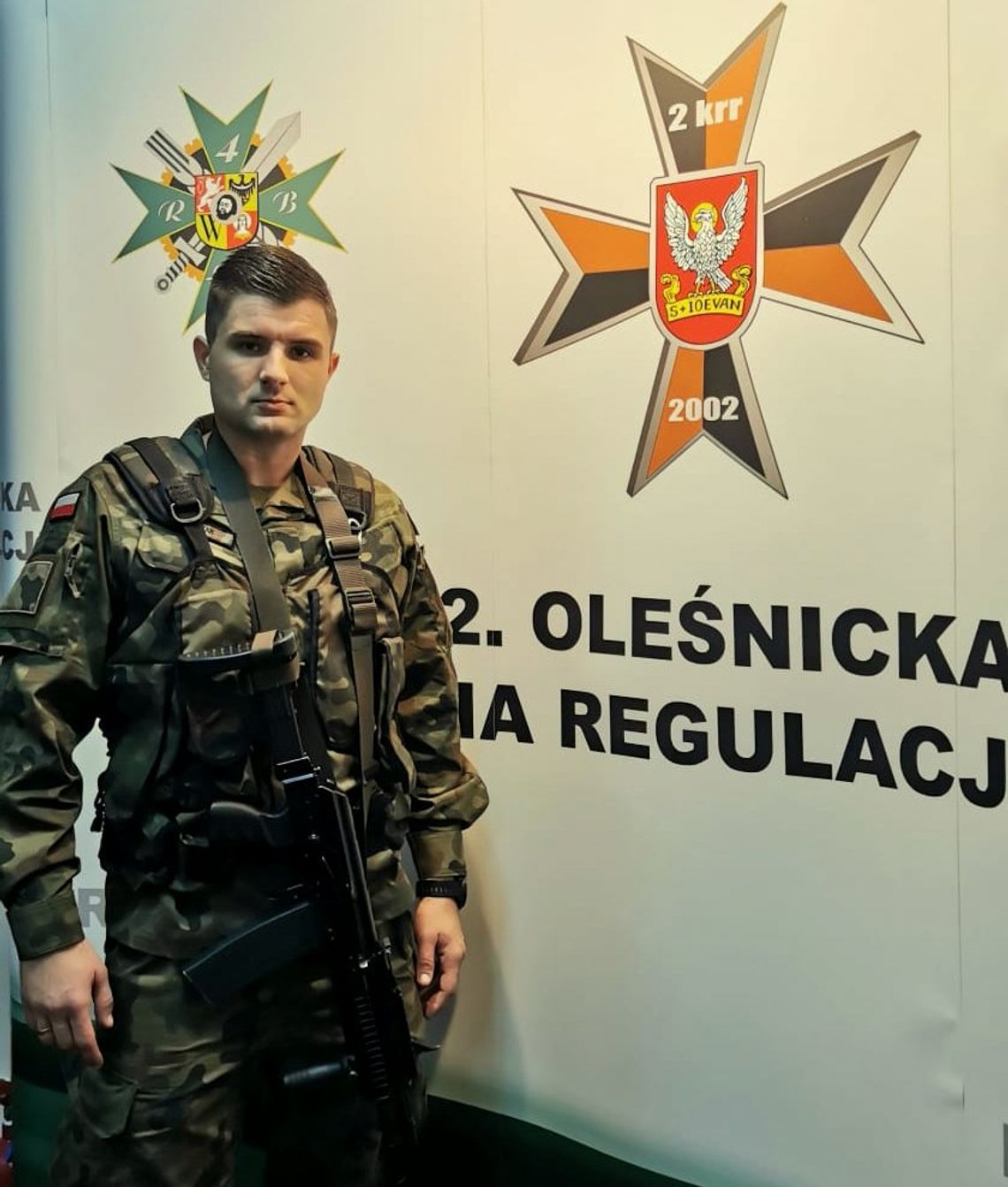 Żołnierz z Oleśnicy szeregowcem roku 2021