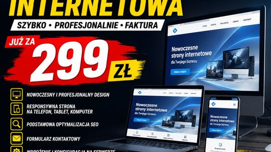 Nowoczesna strona WWW za 299 zł  -  SZYBKA REALIZACJA | stronaza299.pl