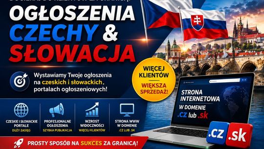 Ogłoszenia Czechy i Słowacja publikacja ofert