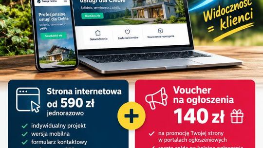 Zrobimy Ci stronę i dopilnujemy, żeby ktoś na nią wszedł