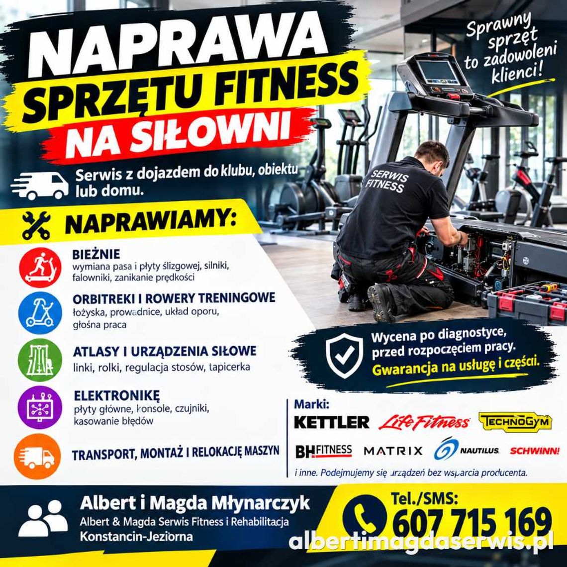 Serwis Siłowni Oleśnica Sprzętu Fitness/ Rehabilitacyjnego Serwis Siłowni Oleśnica Sprzętu Fitness/ Rehabilitacyjnego