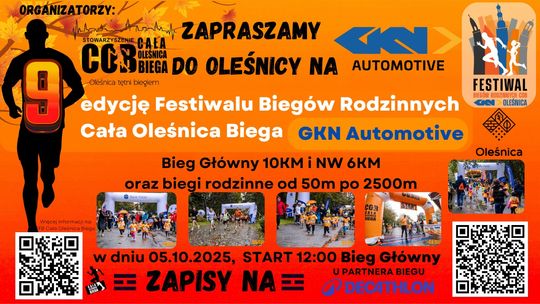 9 edycja Festiwalu Biegów Rodzinnych