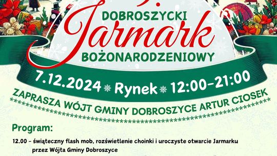 DOBROSZYCKI JARMARK BOŻONARODZENIOWY