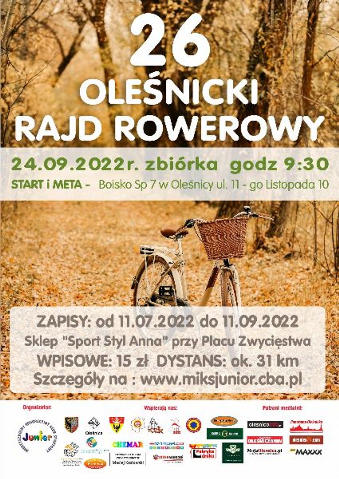 26 Oleśnicki Rajd Rowerowy