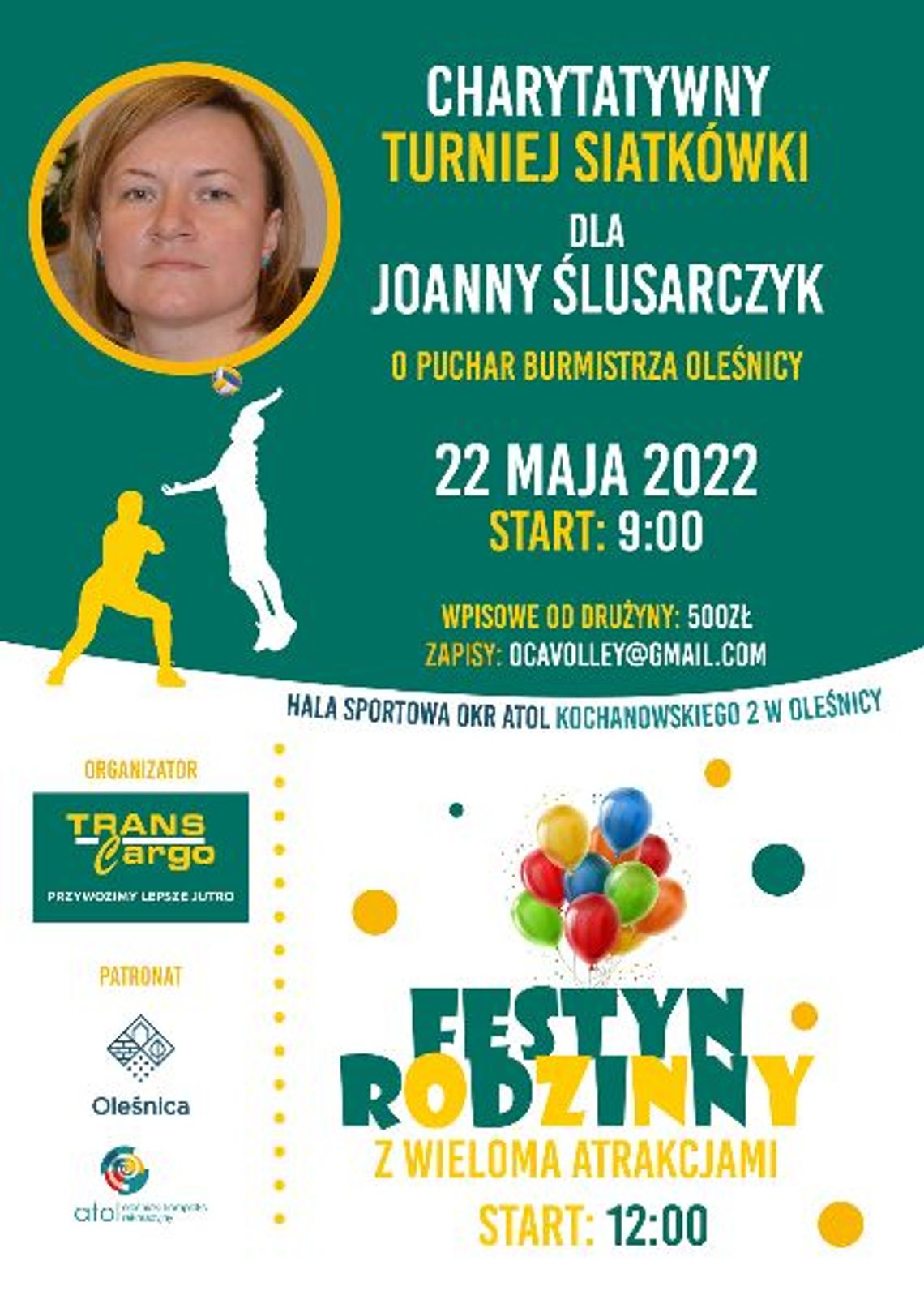 Charytatywny Turniej Siatkówki dla Joanny Ślusarczyk