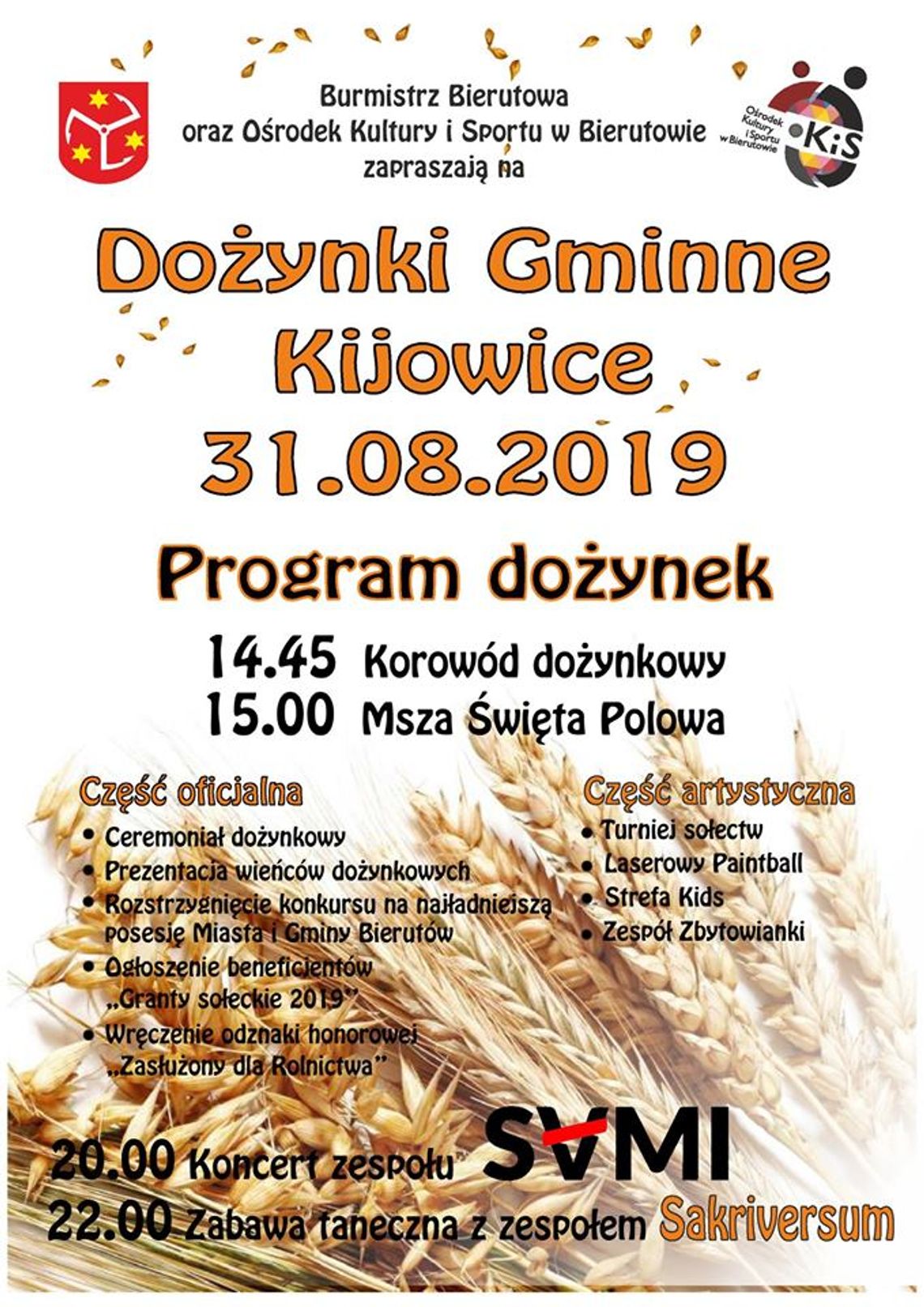 Dożynki Gminne Kijowice 2019