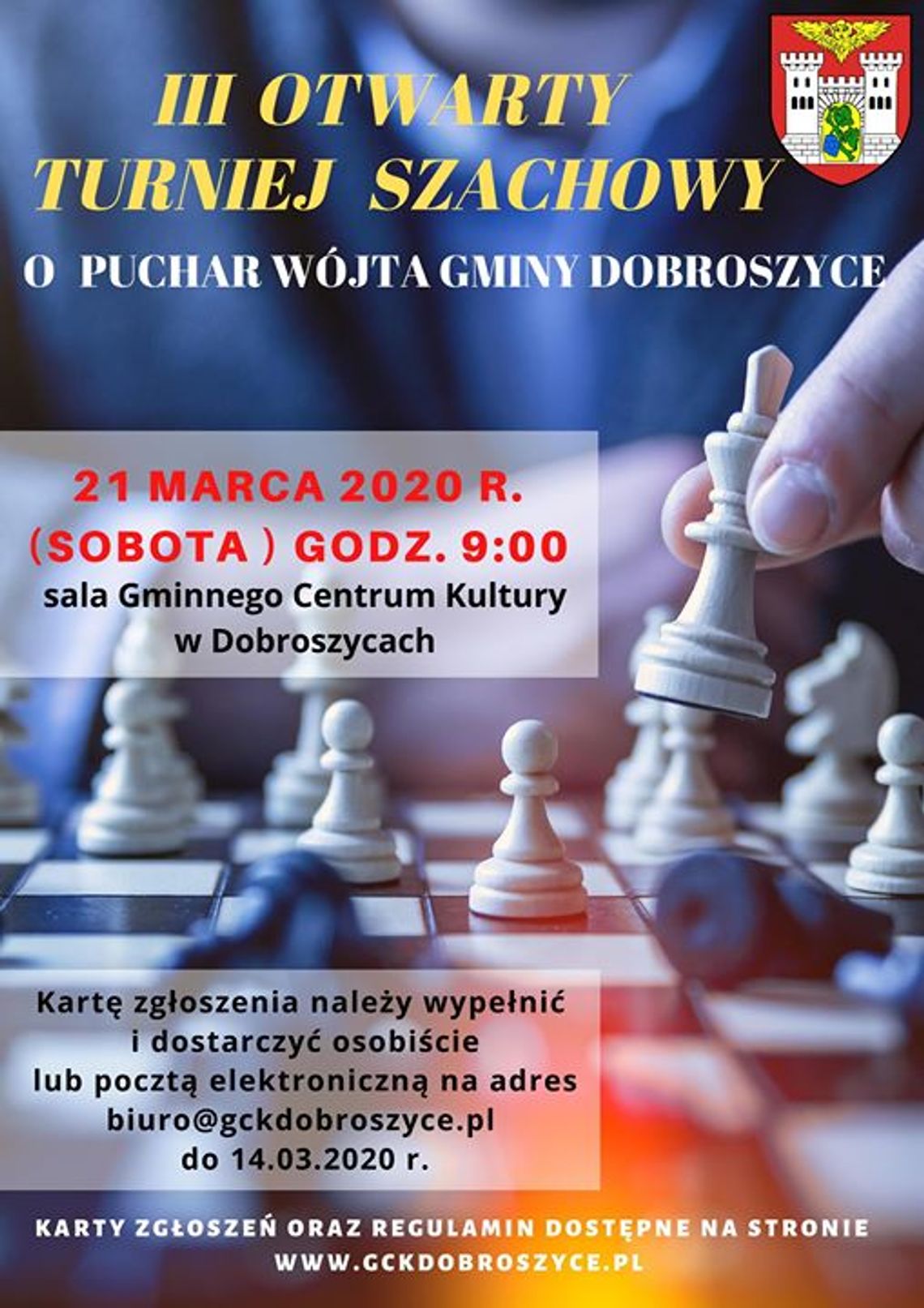 III Otwarty Turniej Szachowy o puchar Wójta Gminy Dobroszyce