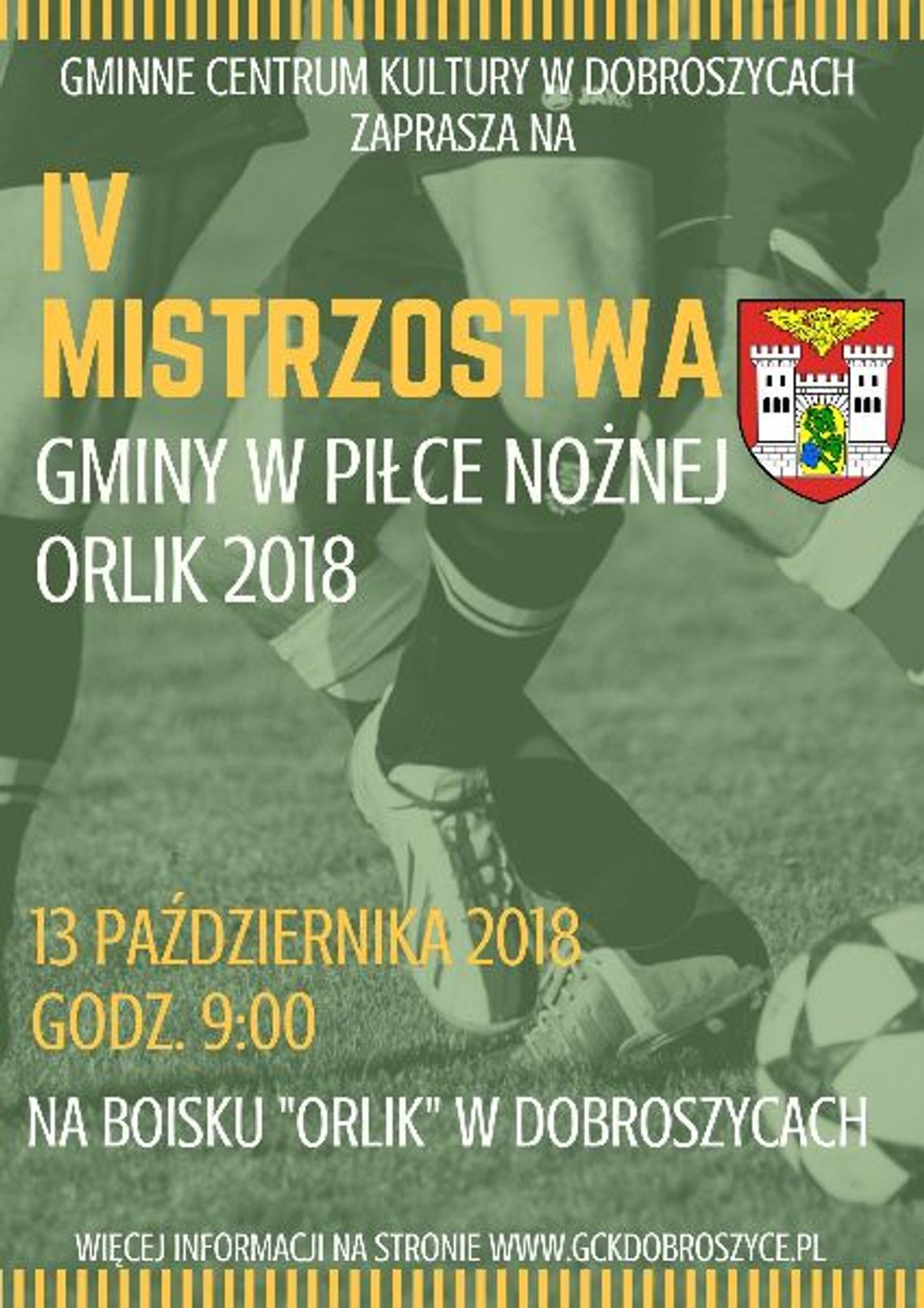 IV Mistrzostwa Gminy w Piłce Nożnej "ORLIK 2018"