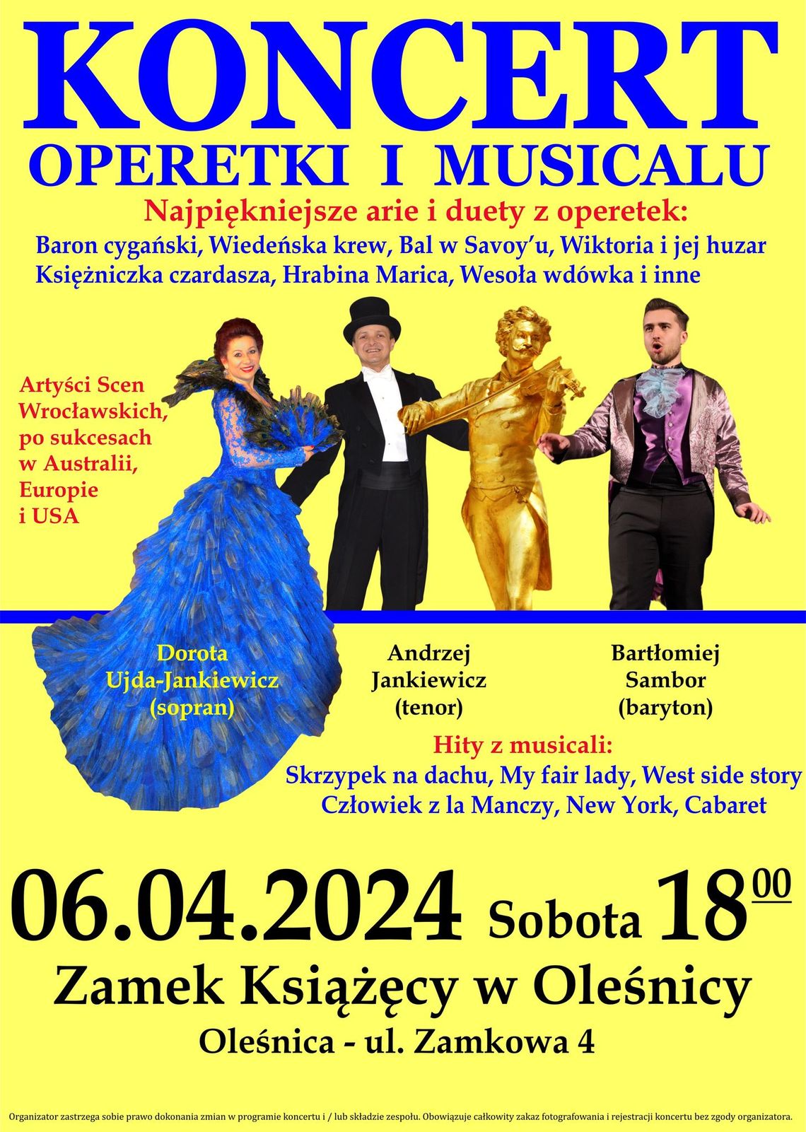 Koncert operetki i musicalu
