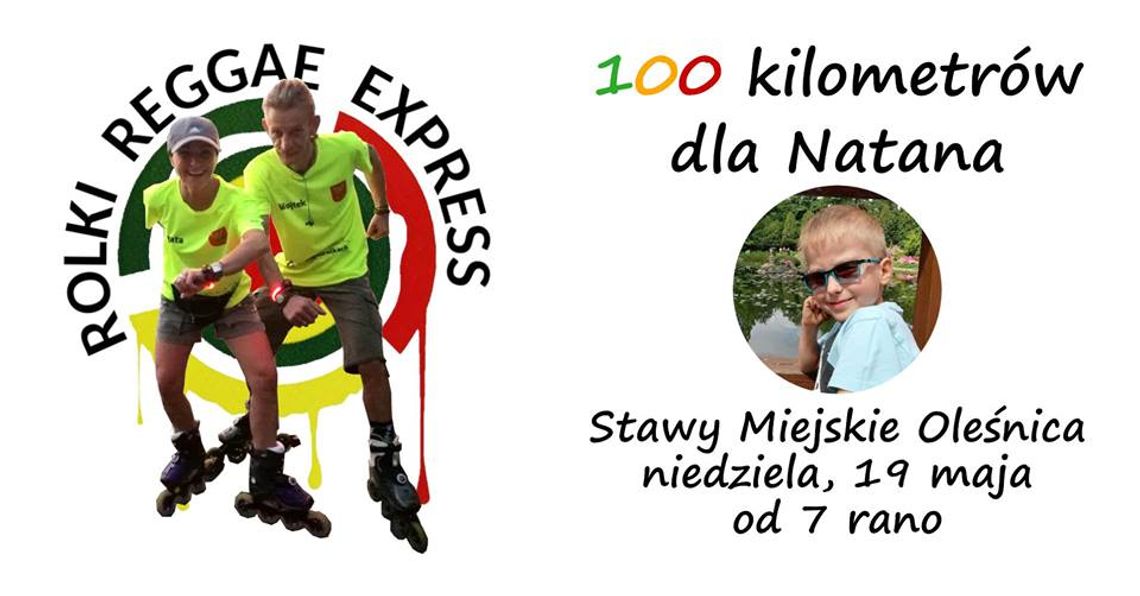 Rolki Reggae Express. 100 kilometrów dla Natana