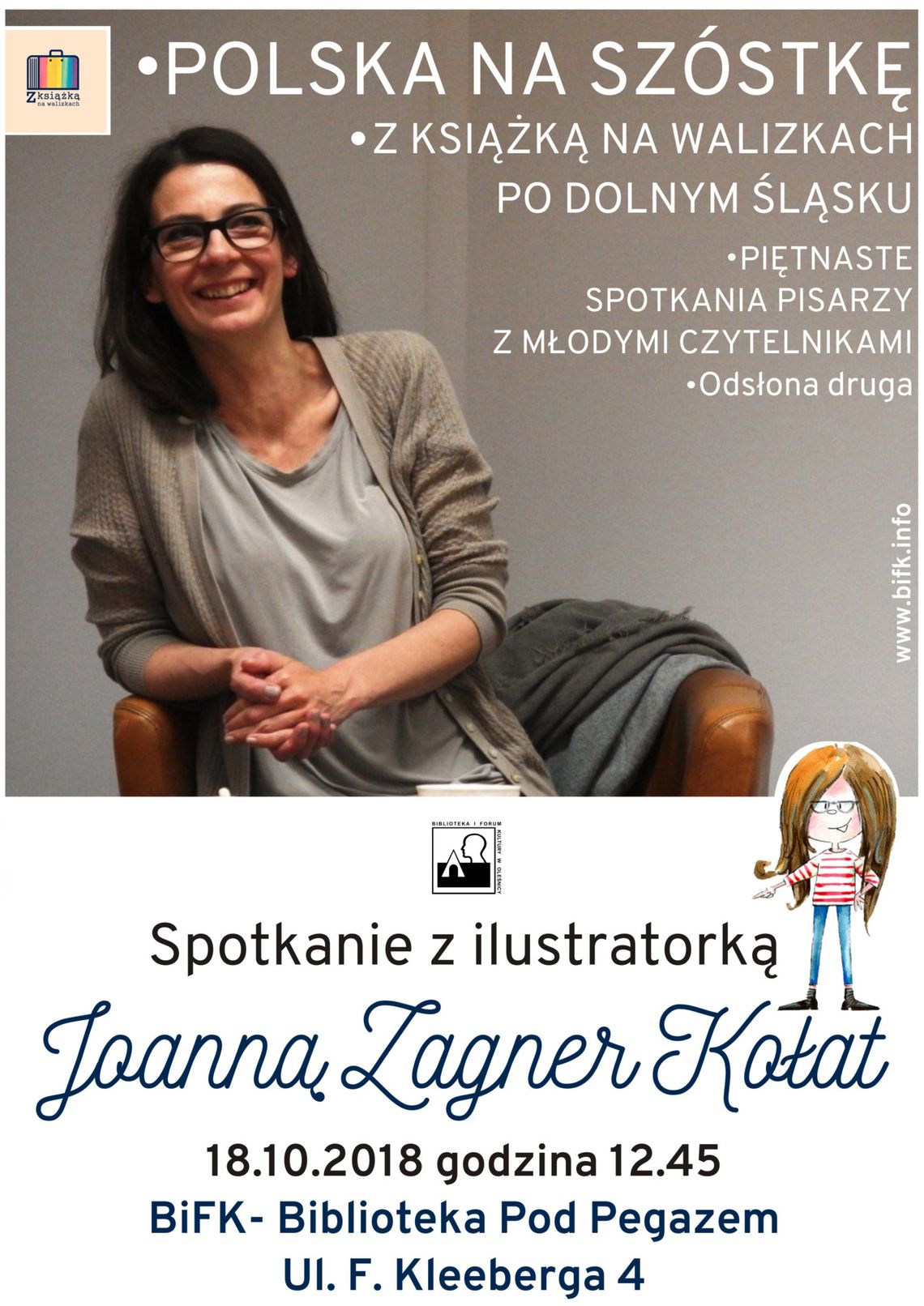 Spotkanie autorskie Joanny Zagner Kołat