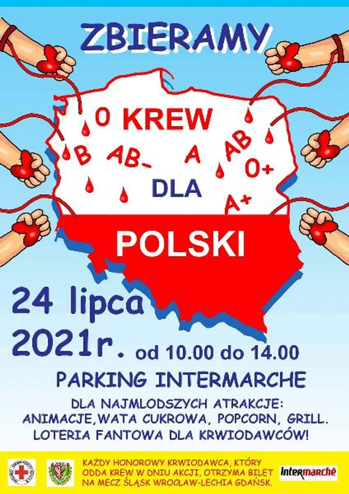 Zbieramy krew dla Polski