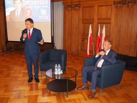 Debata profesorów w Oleśnicy: Jan Szyszko - Mariusz Orion Jędrysek