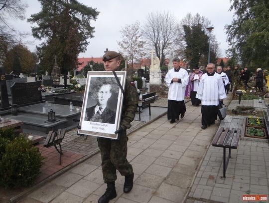 Pogrzeb Stanisława Gibka "Piekarza" w Sycowie